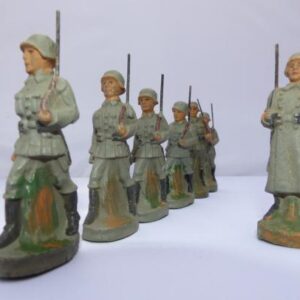 German Elastolin Wehrmacht Soldiers