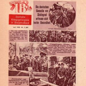 Russian Leaflet - IB ILLUSTRIERTES BLATT - Deutsche Kriegsgefangene in Sowjetruɮland