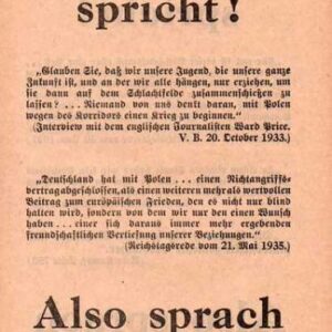 Allied Leaflet - Der Fuhrer spricht!