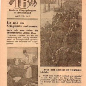 Deutsche Kriegsgefangene in Sowjetruɮland - April 1943. Nr. 3