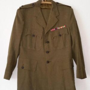 Named British Kings Royal Rifles Service Dress and Trousers.