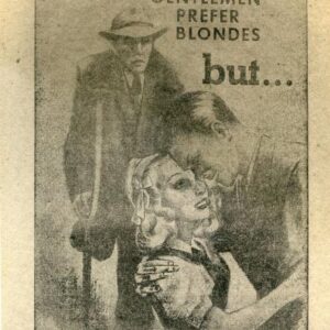 German Leaflet - GENTLEMAN PREFER BLONDES but...