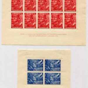 Dutch Legion Stamp Sheets.