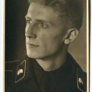 German Photograph (Postcard) of a Panzer Man, 3.