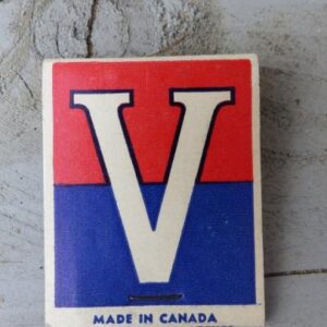 Canadian WWII 'V' Matchbook.