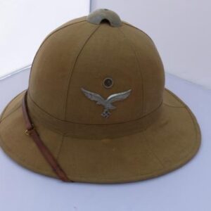 German Luftwafe Tropical Pitch Helmet.