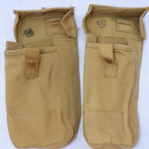 Canadian 37 pattern 1942 Dated Universal Pouch (Bren Pouch) - Pair.