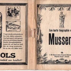 Allied Leaflet - Een korte biographie van Mussert.