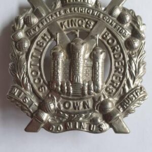 WW1 / WW2 King’s Own Scottish Borderers Cap Badge.