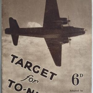 Rare original illustrated photo-book "TARGET for TONIGHT"