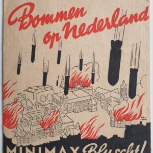 Advertising booklet "Bommen op Nederland" 1943.