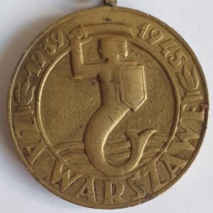 Poland. Medal for Warsaw 1939–1945