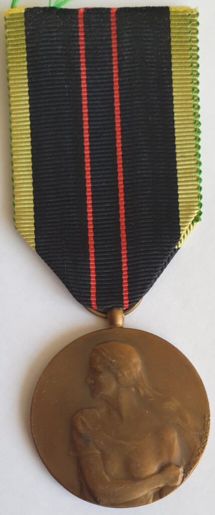 Belgium: Medal of the Resistance 1940-1945.