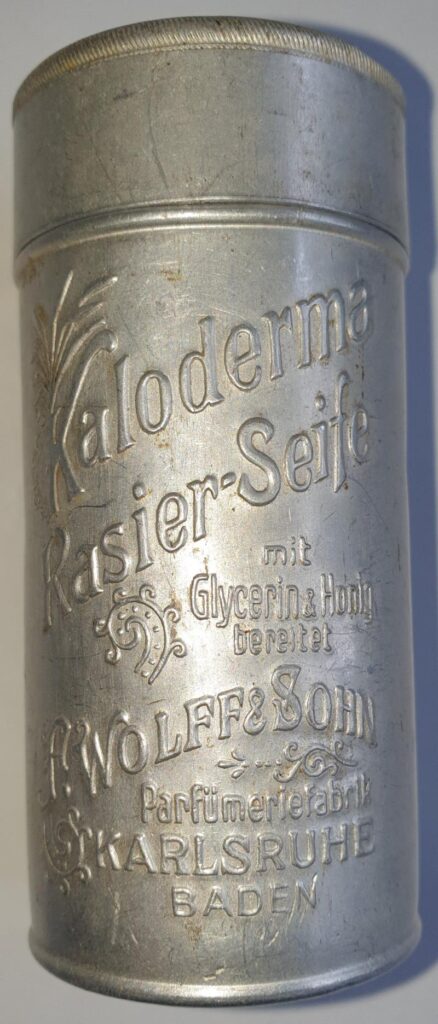 German Kaloderma Shaving Soap Tin.