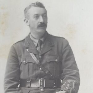 WW1 photograph of British Royal Army Medical Corps Captain.