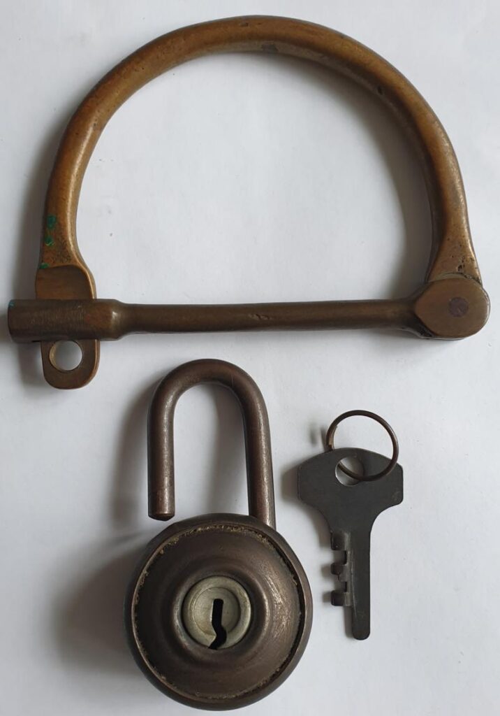 Kit Bag Locker with Lock and Key.