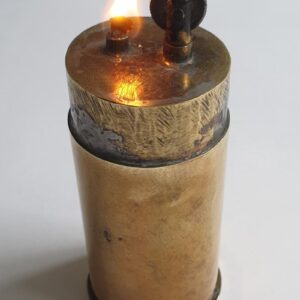 WW1 Trench Art Shell Head Cigarette Lighter.