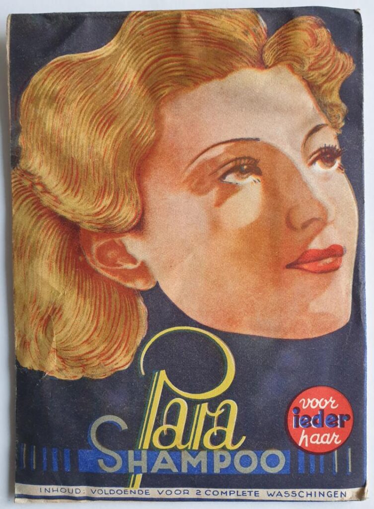 Package of Dutch Shampoo with WW2 K-number.
