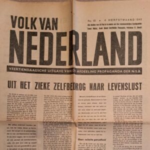 Volk van Nederland - 1941 No. 10.