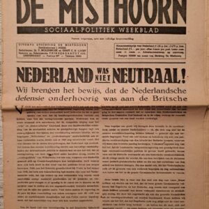 De Misthoorn - 9 mei 1942.