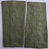 Pair of WW2 Army Officer Slip on Ranks for the metal pips. - Image 2