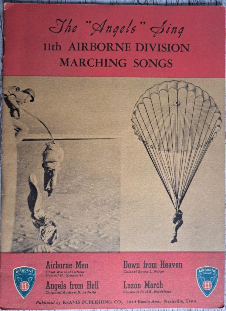 11th Airborne Division Marching Songs - The "Angels" Sing 1951.