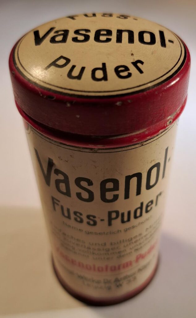 Vasenol - German WW2 Fuss Pulver.