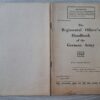 The Regimental Officer's Handbook of the German Army - 1943 - Image 2