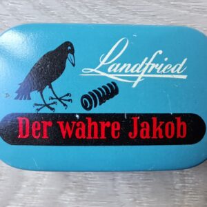 German Third Reich Period Tin Can of Chewing Tabacco