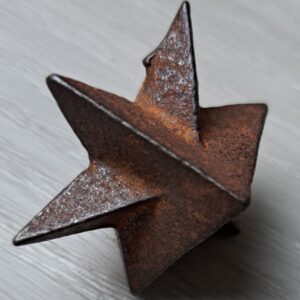 Cast Iron Civil War Era Caltrop "Horse Crippler".