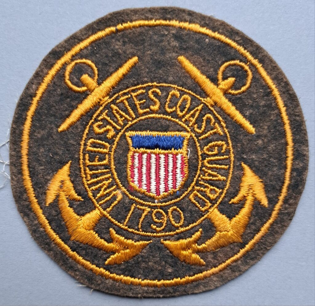 WWII United States Coast Guard Patch.