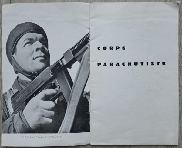 Corps Parachutiste - French information brochure about the Britisch paratroopers, 1943/4 - Image 3