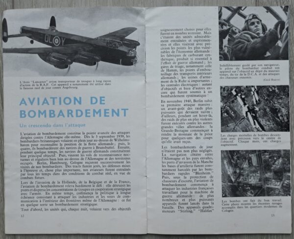 English 1942 published booklet "JOURNAL DE BORD de la R.A.F. - Image 5