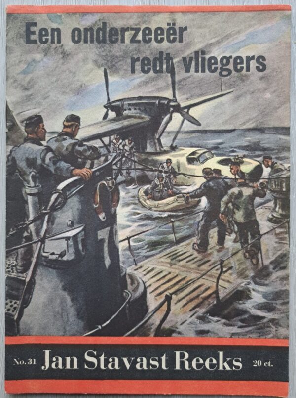 Jan Stavast Reeks - Onderzeeër redt vliegers - Nr 31. 1943