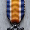 Miniatuur Eremedaille Orde van Oranje Nassau - Brons. Met doosje H.W. Blomjous. - Image 2