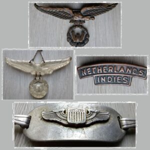 Extreme nice and rare set of Dutch Pilot-Observer F.J.H. Barend.