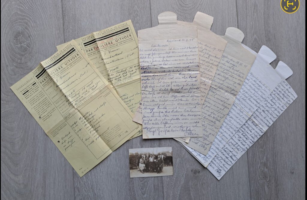 Interesting POW Set of a German Prisoner in British Camp 306 Fayid/Bitter Lake, Egypt